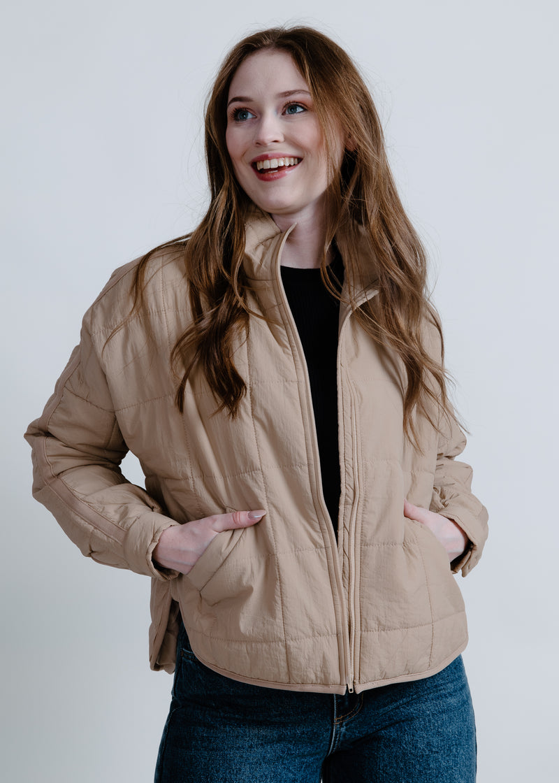 Baxter Puffer Jacket - Oat