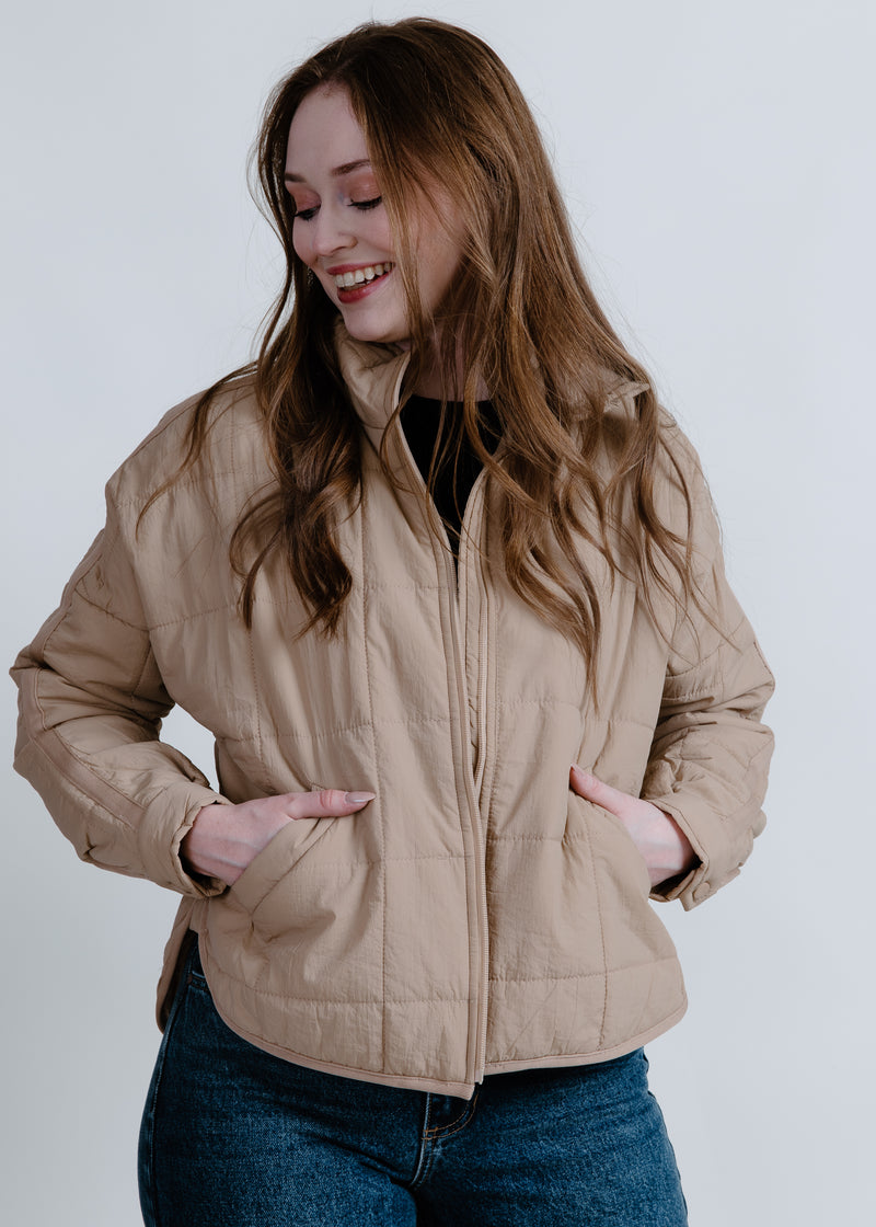 Baxter Puffer Jacket - Oat