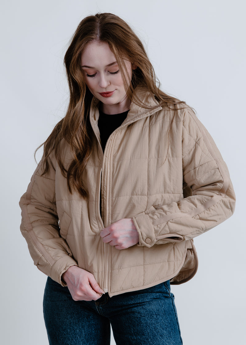 Baxter Puffer Jacket - Oat