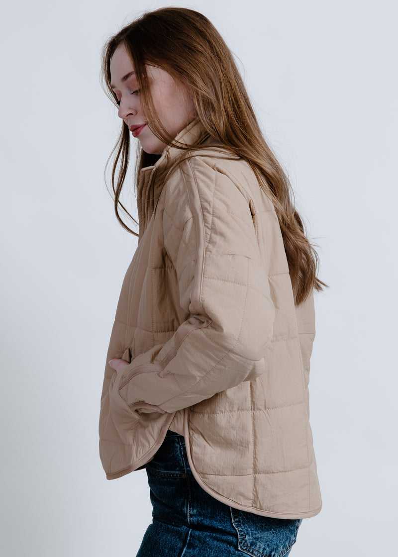 Baxter Puffer Jacket - Oat