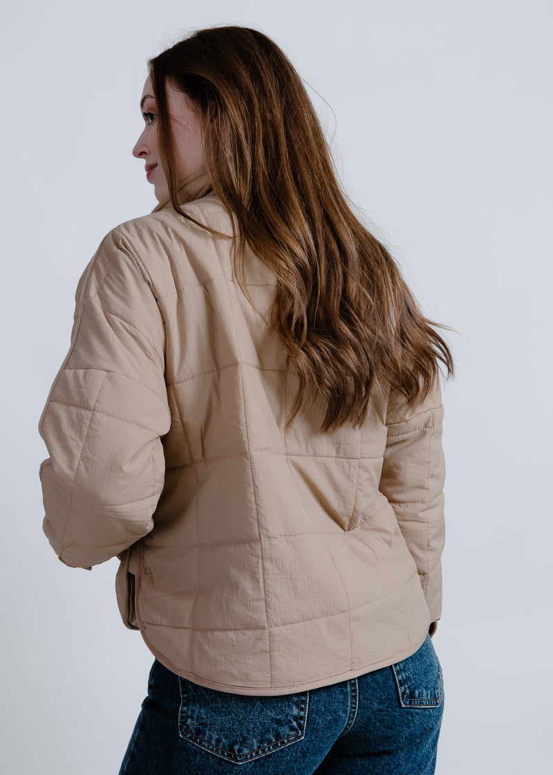 Baxter Puffer Jacket - Oat