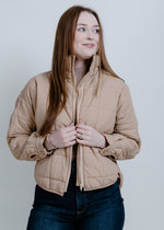 Baxter Puffer Jacket - Oat