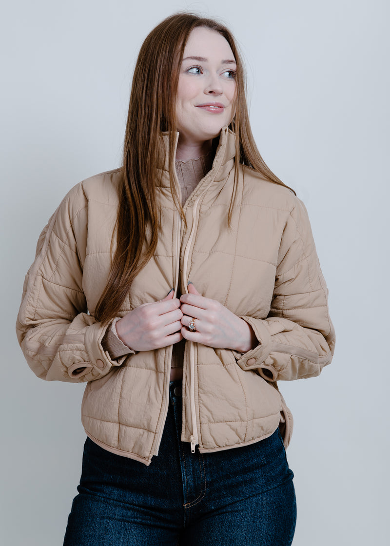 Baxter Puffer Jacket - Oat