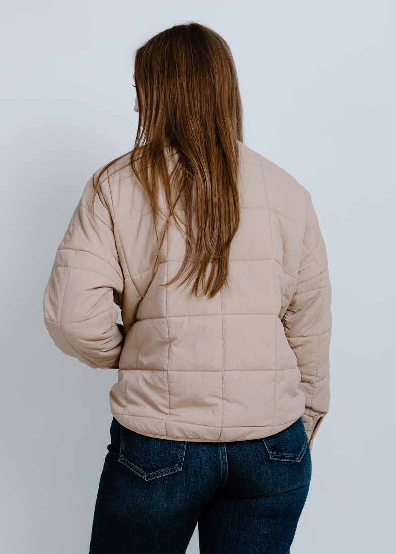 Baxter Puffer Jacket - Oat