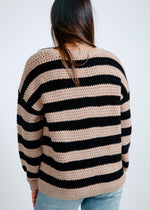 Bella Striped Pullover Sweater