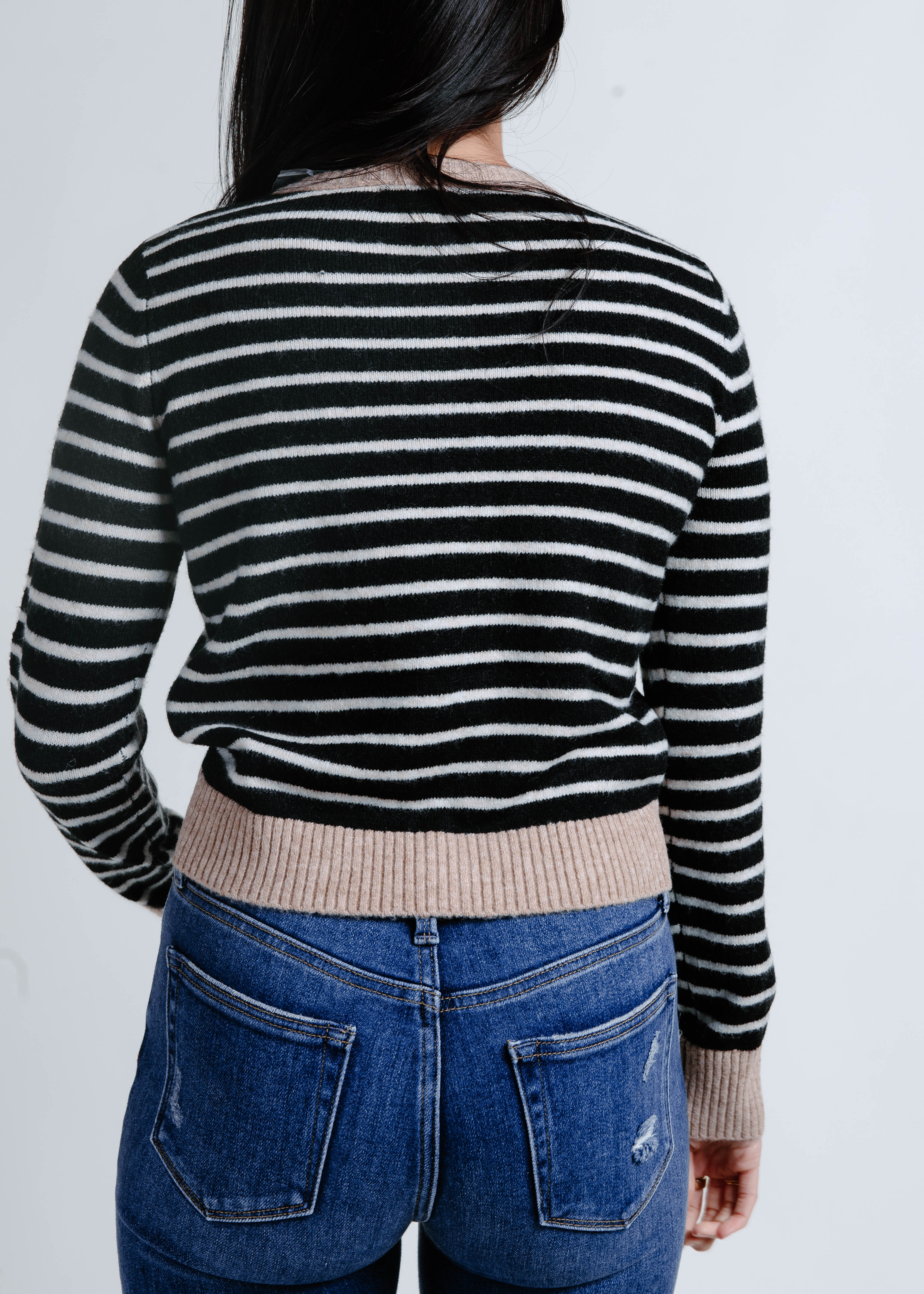 Carleigh Striped Cardigan