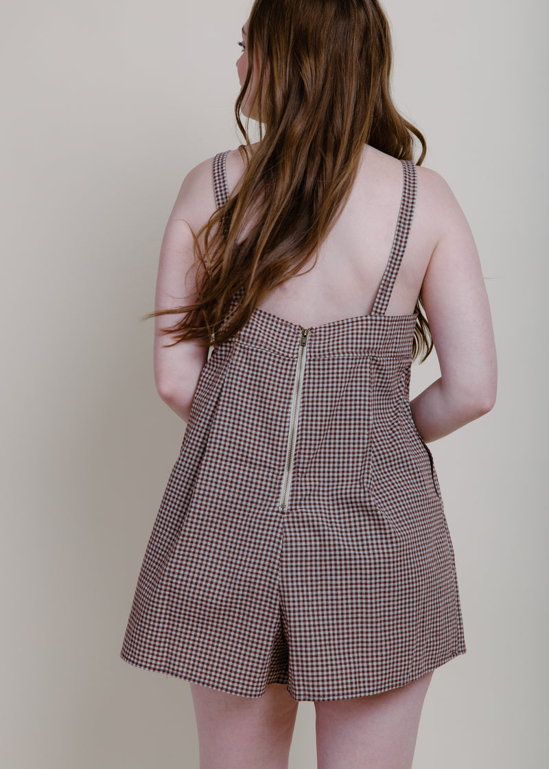 Carrie Romper - Chocolate