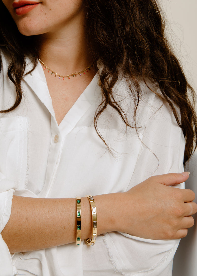Vincent Chelsey Clear Bracelet