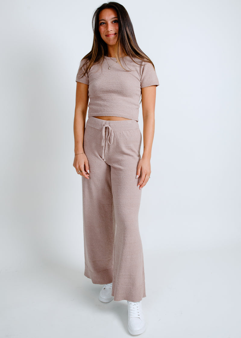 Cindy Knit Wide Leg Pant