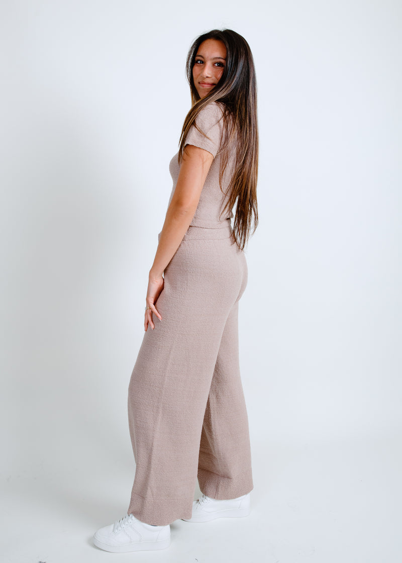 Cindy Knit Wide Leg Pant