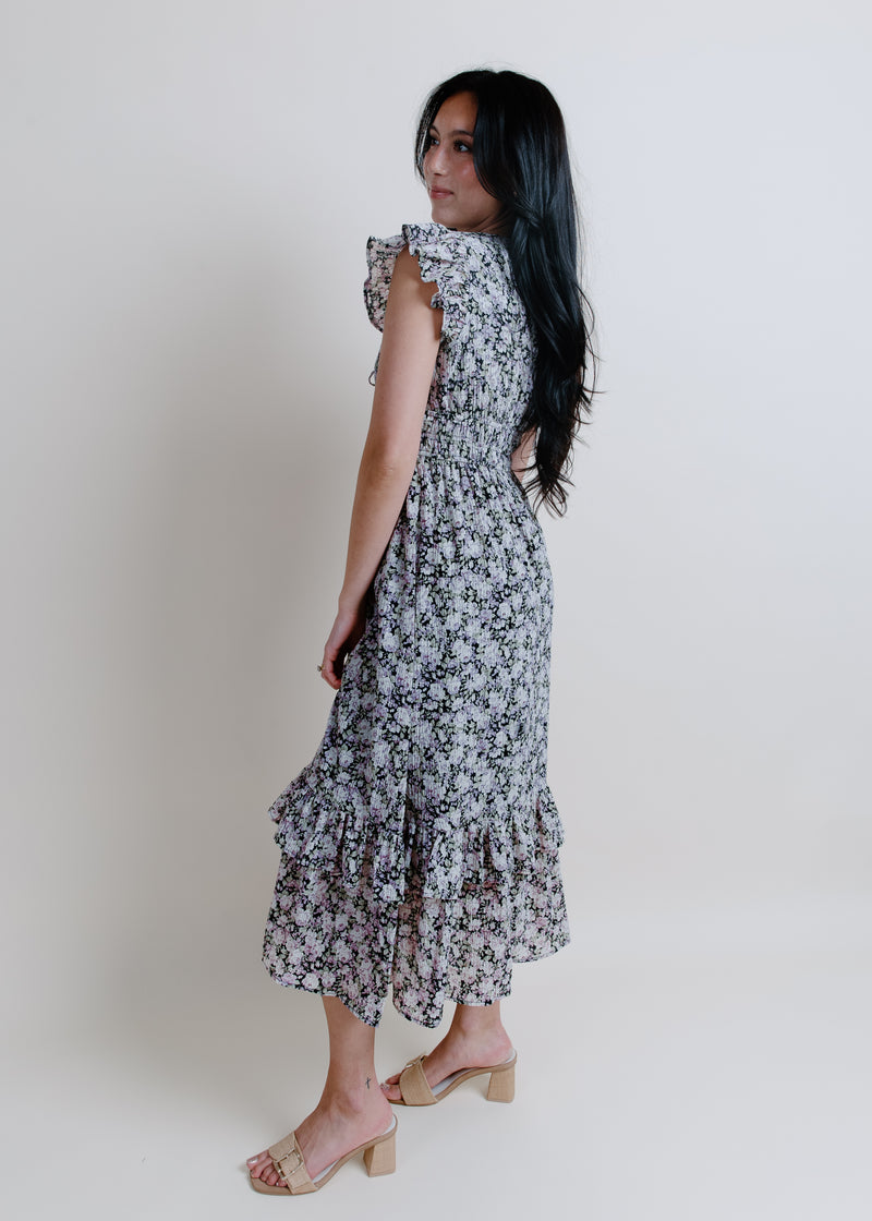 Clement Floral Midi Dress