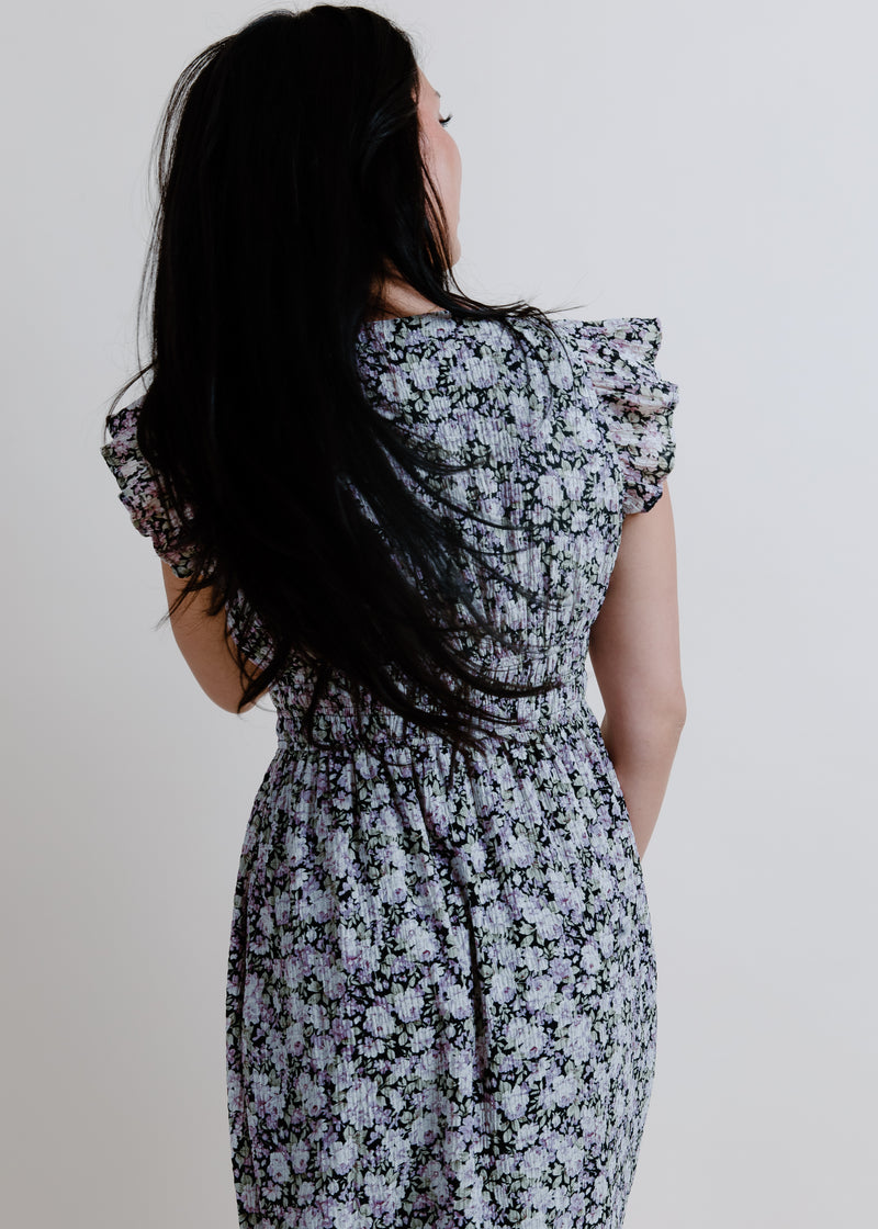 Clement Floral Midi Dress