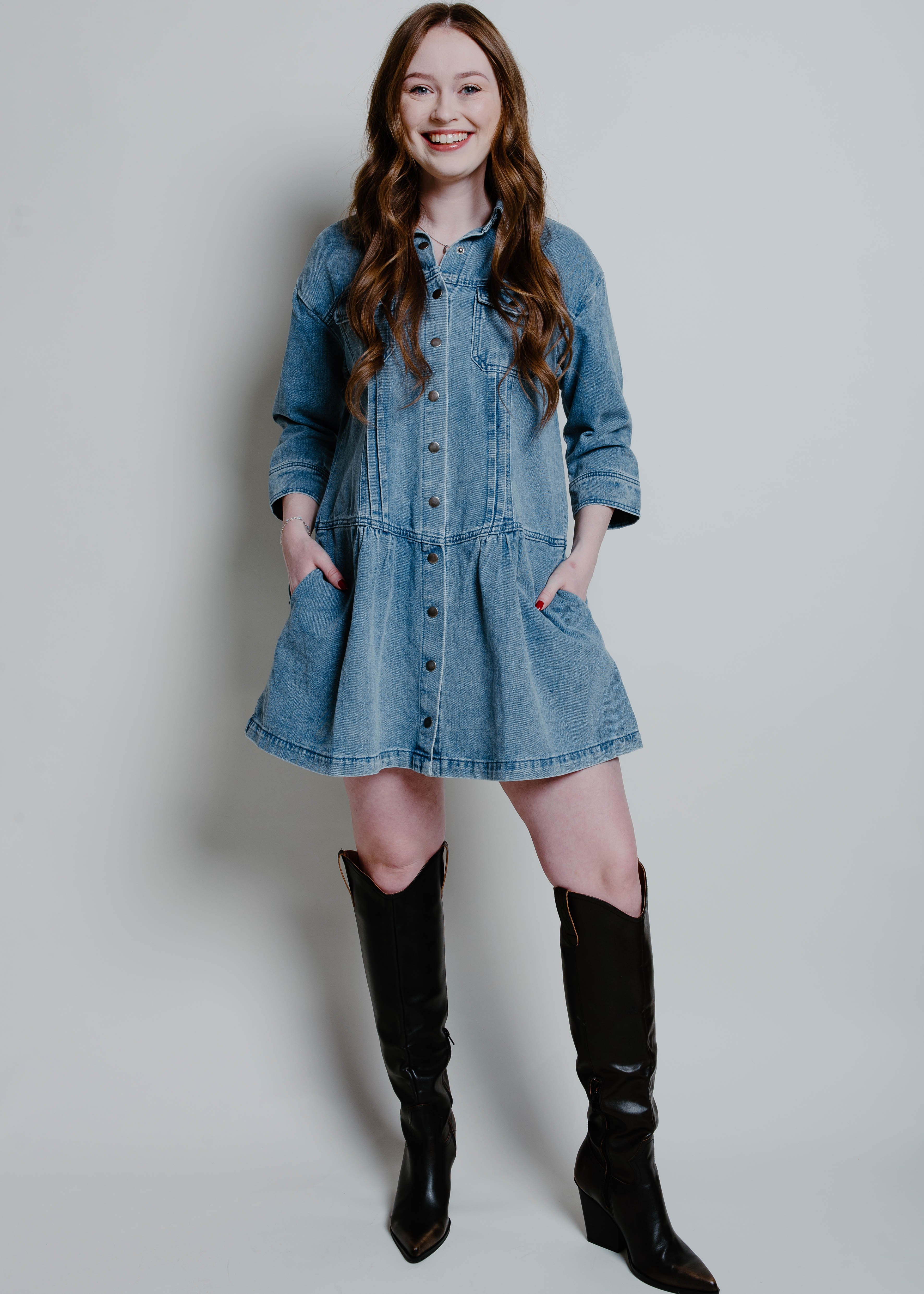 Darling Denim Dress