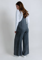 Donna Denim Jumpsuit - Black