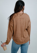 East Coast Knit Top - Almond