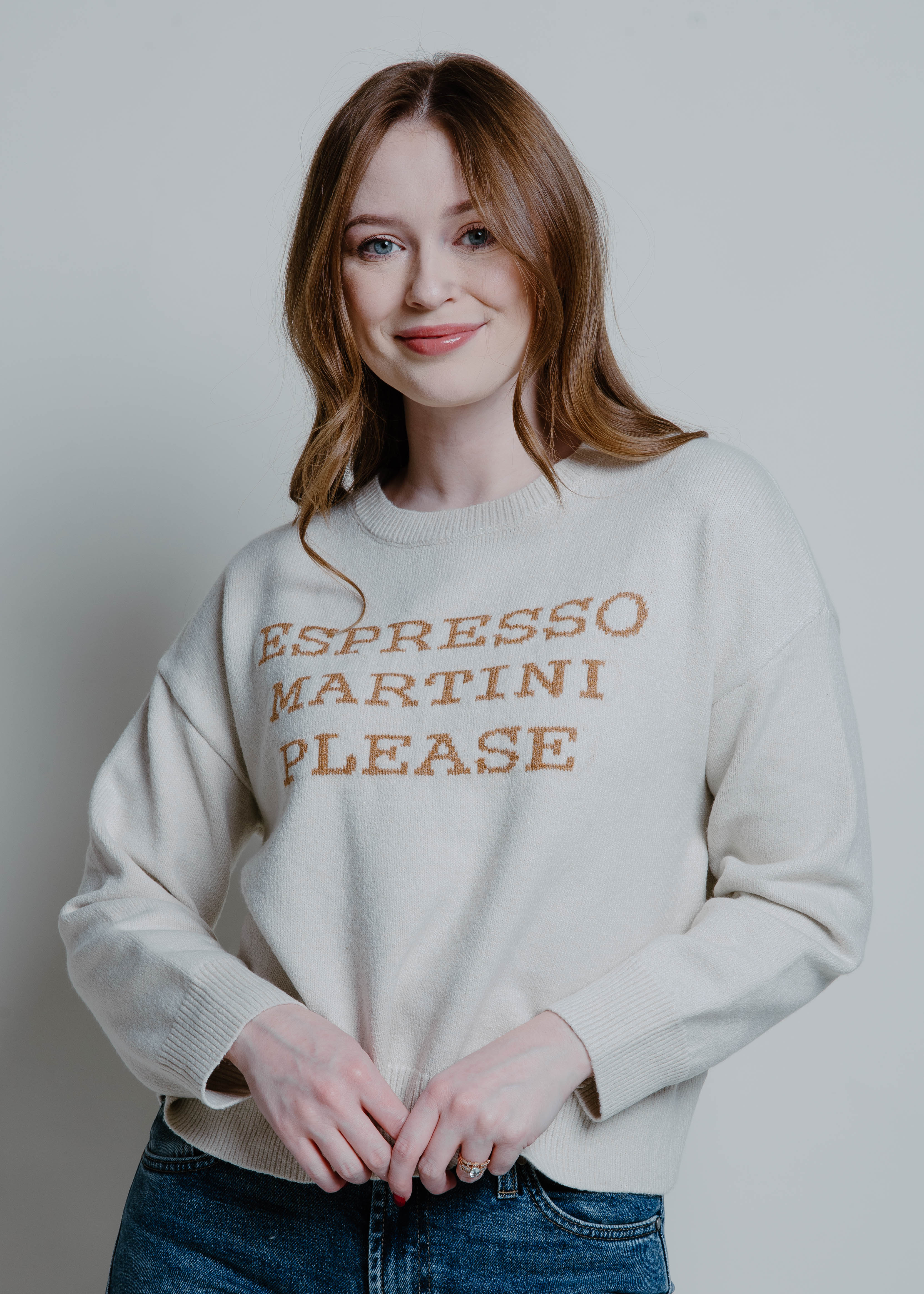 Espresso Martini Please Crewneck