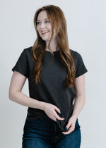 Everyday Simple Tee - Charcoal