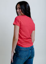 Everyday Simple Tee - Poppy Red