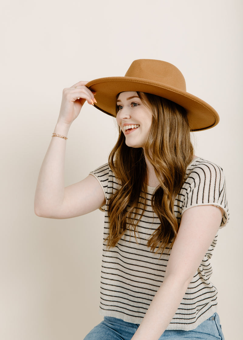 Allie Brown Fedora Hat