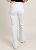JBD Vintage White Flare Jeans