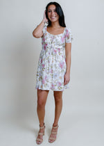 Garden Party Floral Mini Dress