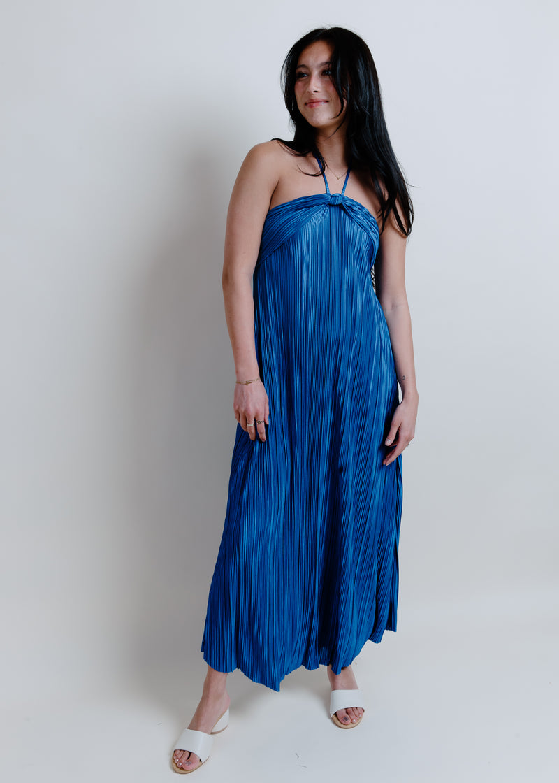 Hallie Halter Maxi Dress - Royal