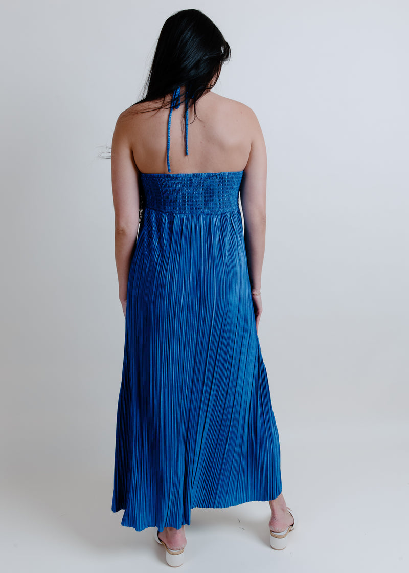Hallie Halter Maxi Dress - Royal