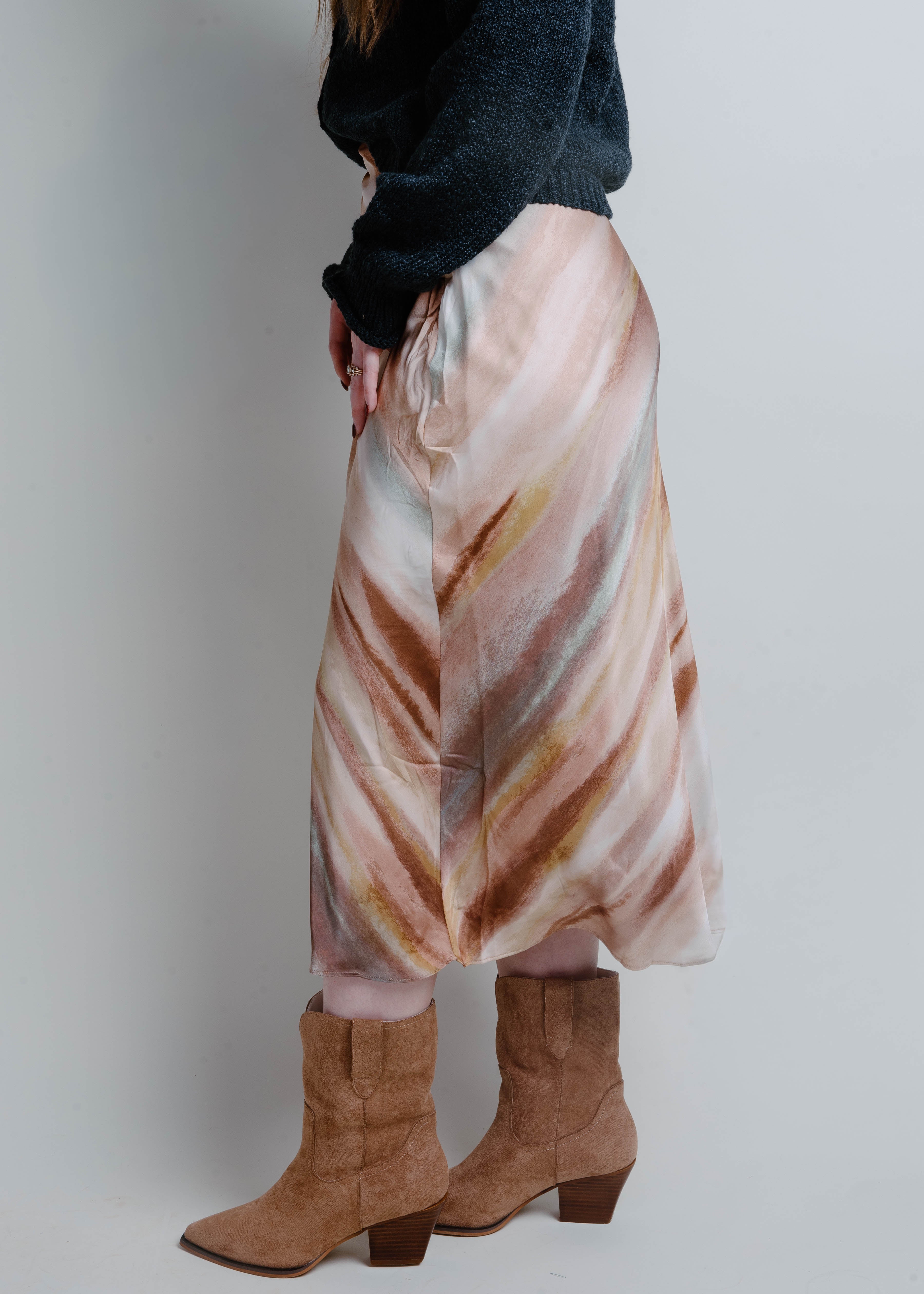 Harley Satin Maxi Skirt