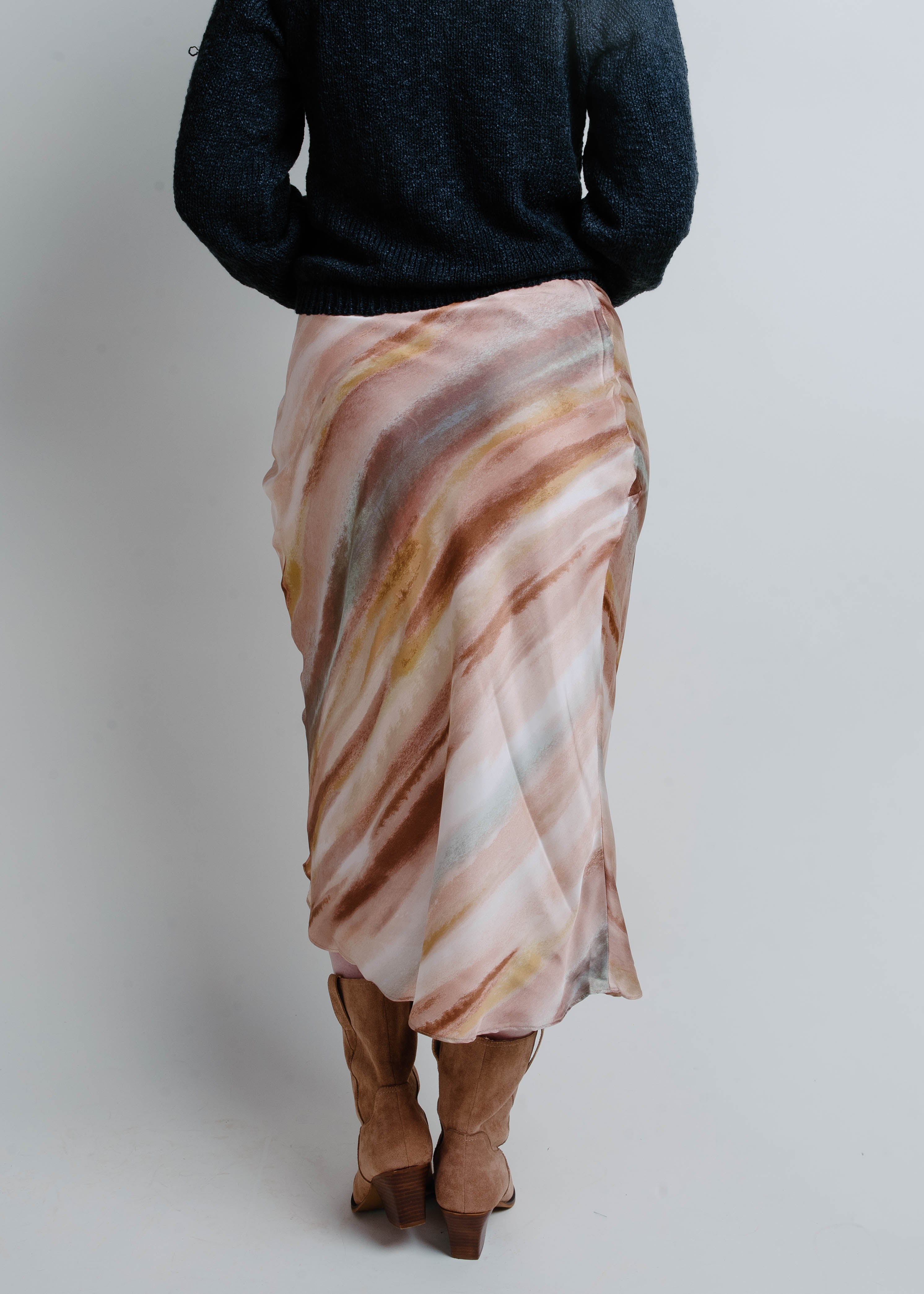 Harley Satin Maxi Skirt