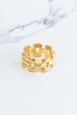 Natural Elements Chunky Chain Ring
