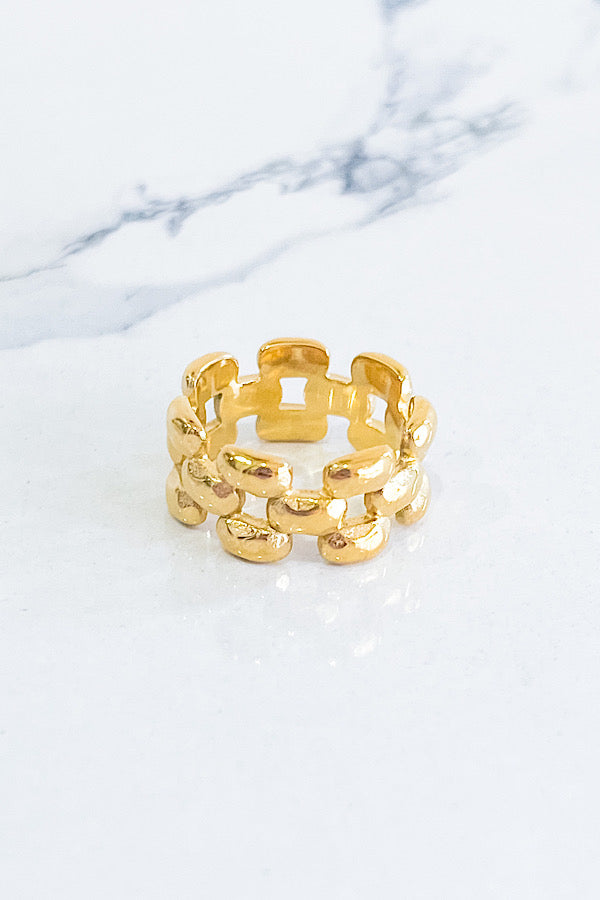 Natural Elements Chunky Chain Ring