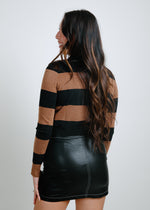 Jamie Striped Long Sleeve Top