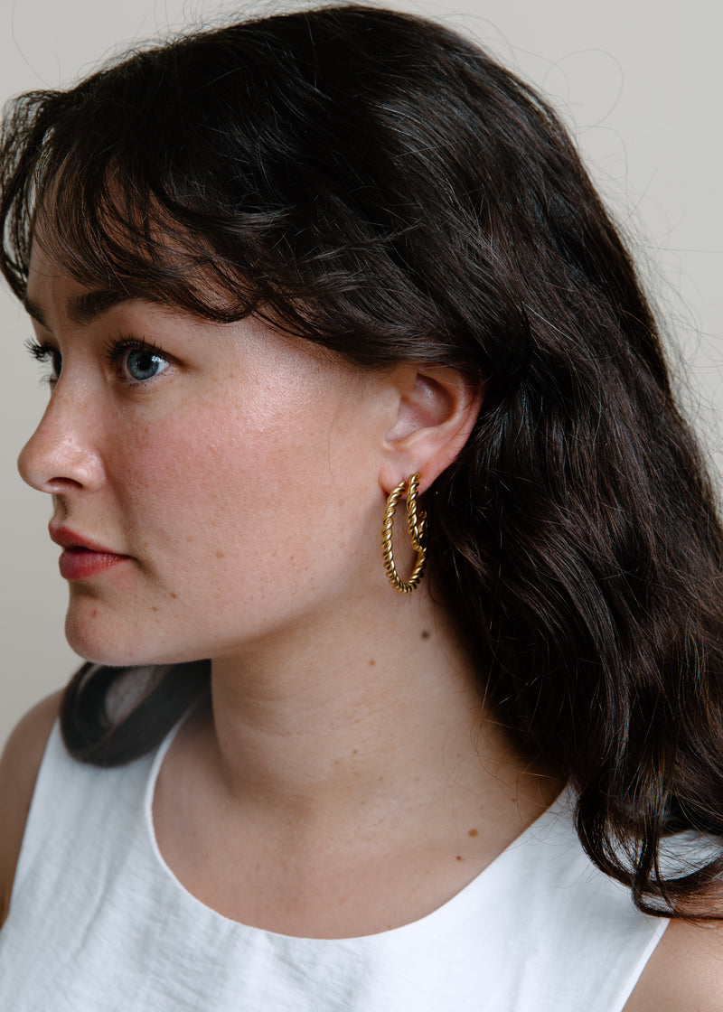 Vincent Jayde Large Hoops
