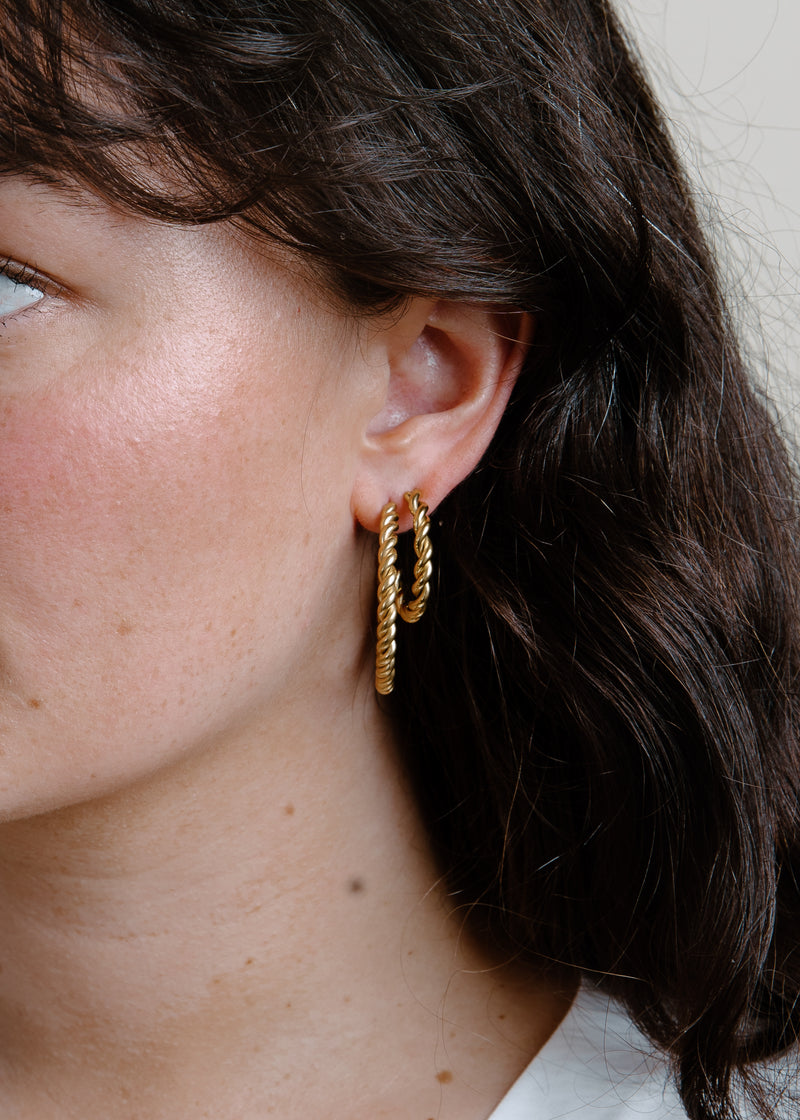 Vincent Jayde Large Hoops