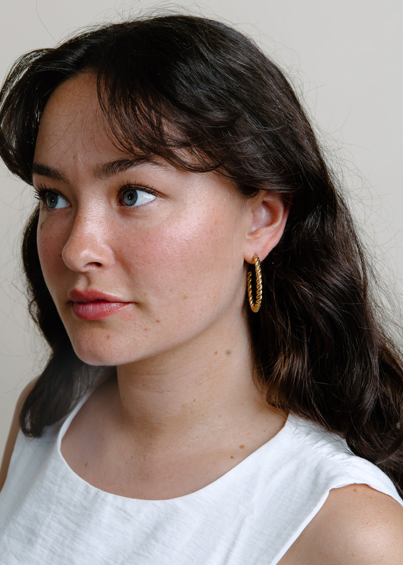 Vincent Jayde Large Hoops
