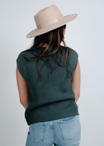 Kaity Knit Sweater - Moss Green