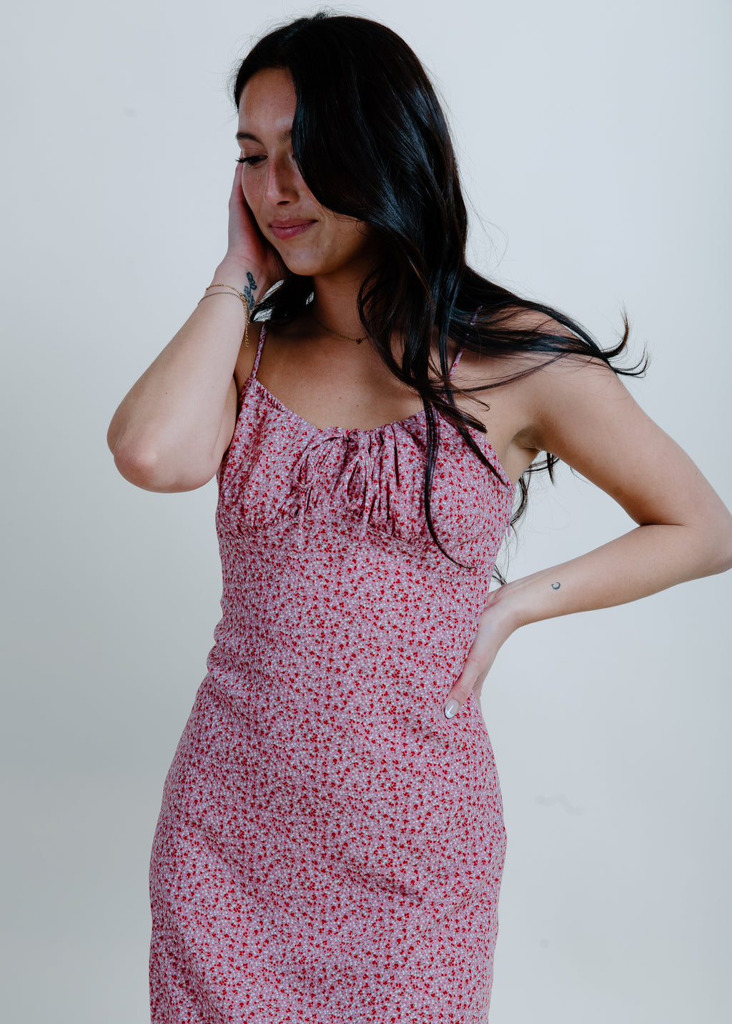 Kendall Floral Midi Dress