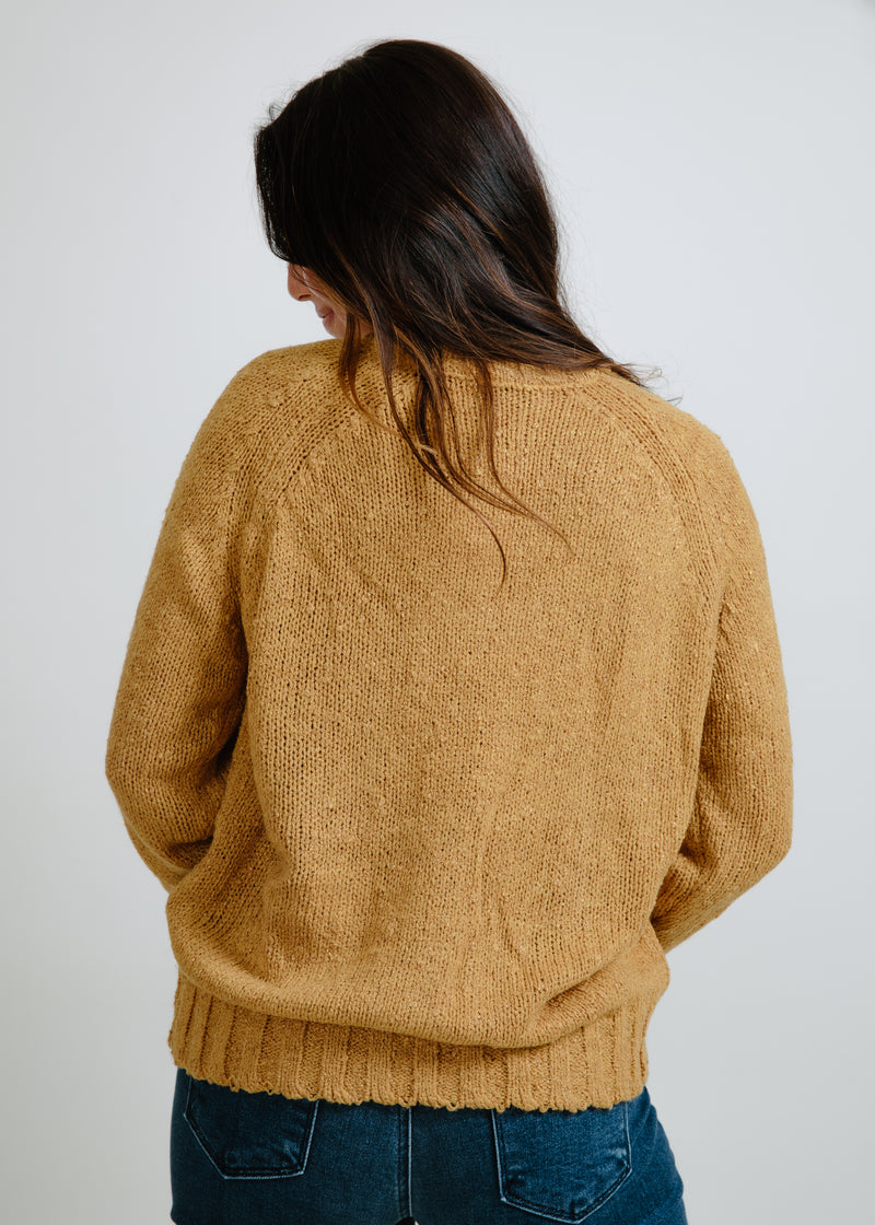 Kenzie Crewneck Sweater - Honey