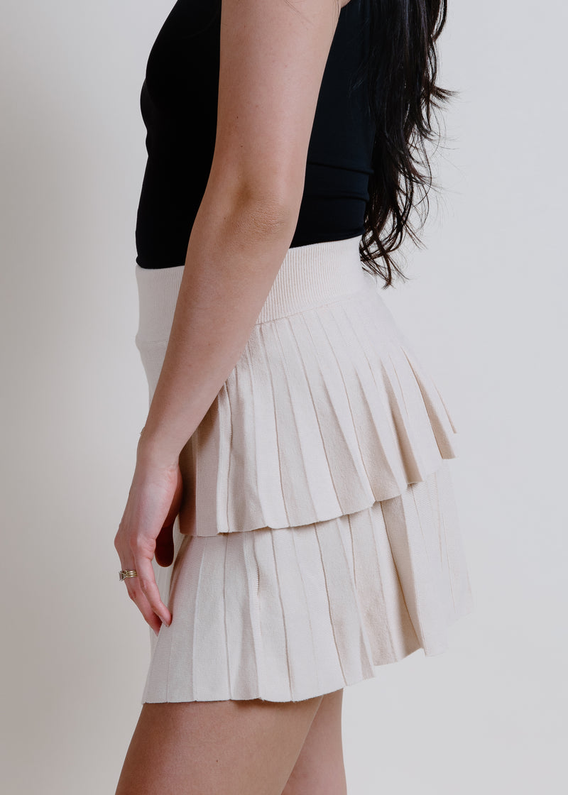 Kit Pleated Mini Skirt