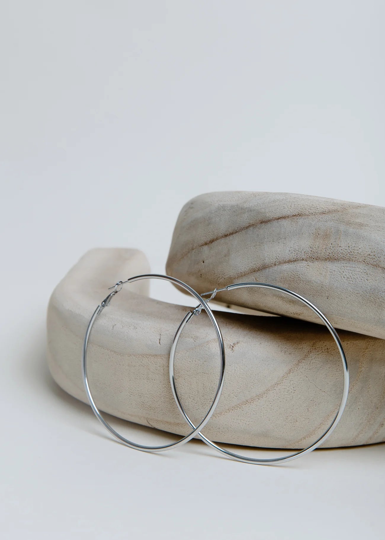 LA-YOU Hoops Large - Silver