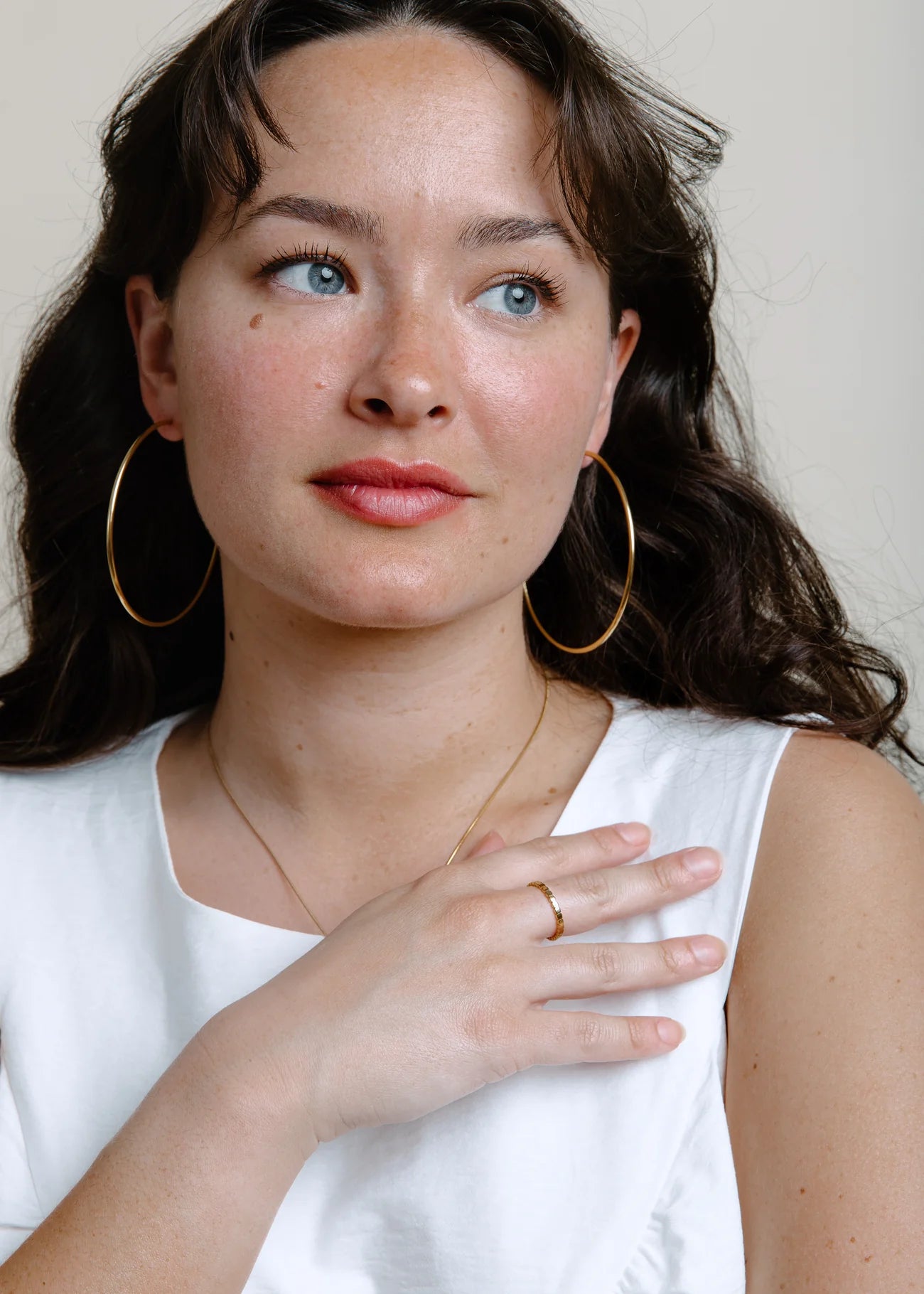 LA-YOU Hoops Large - Gold