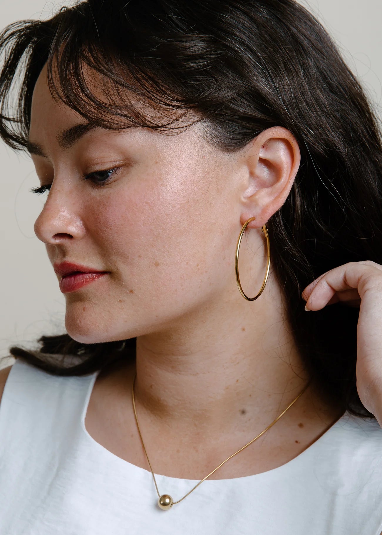 LA-YOU Hoops Medium - Gold