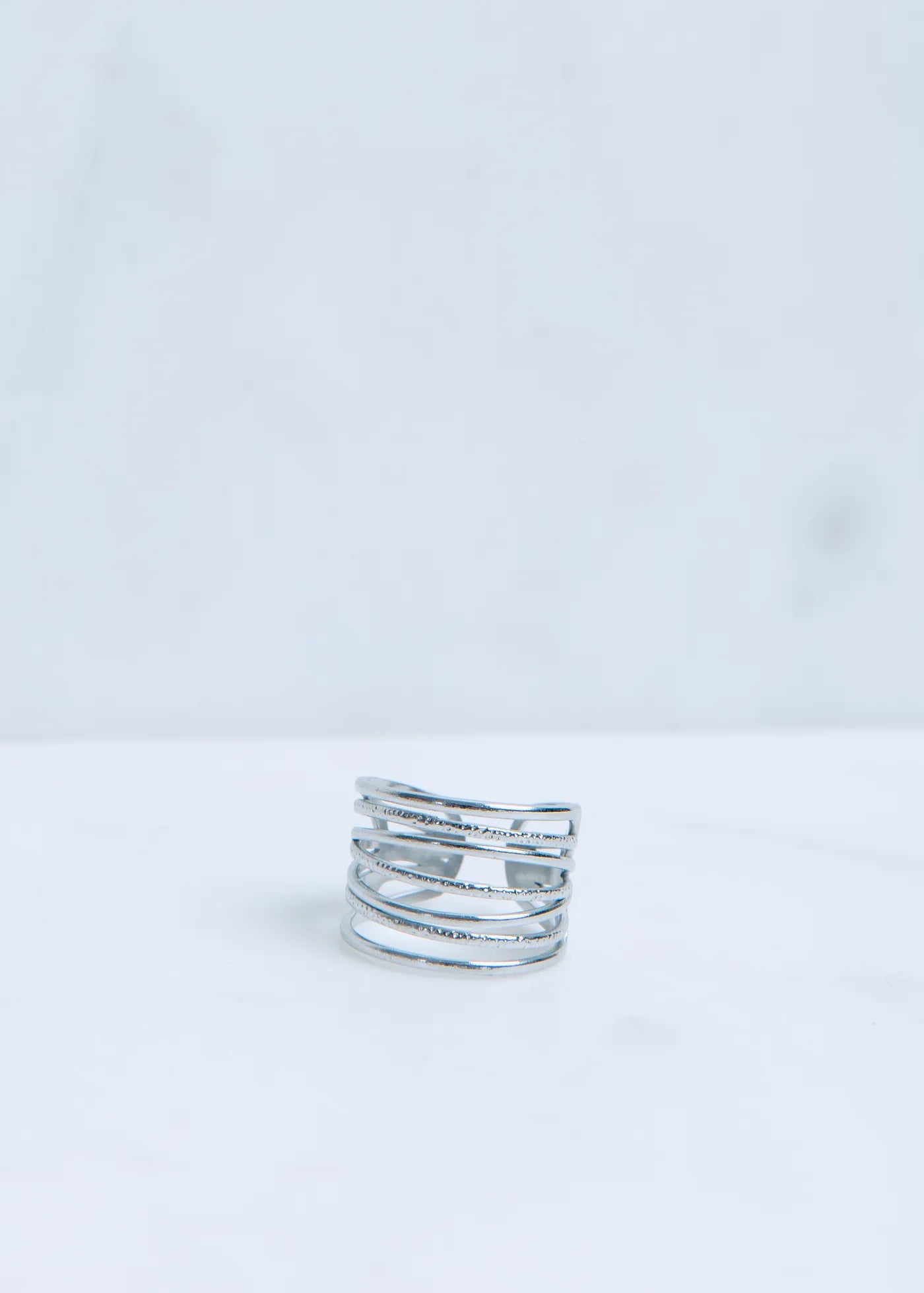 Layers Of Love Ring - Silver