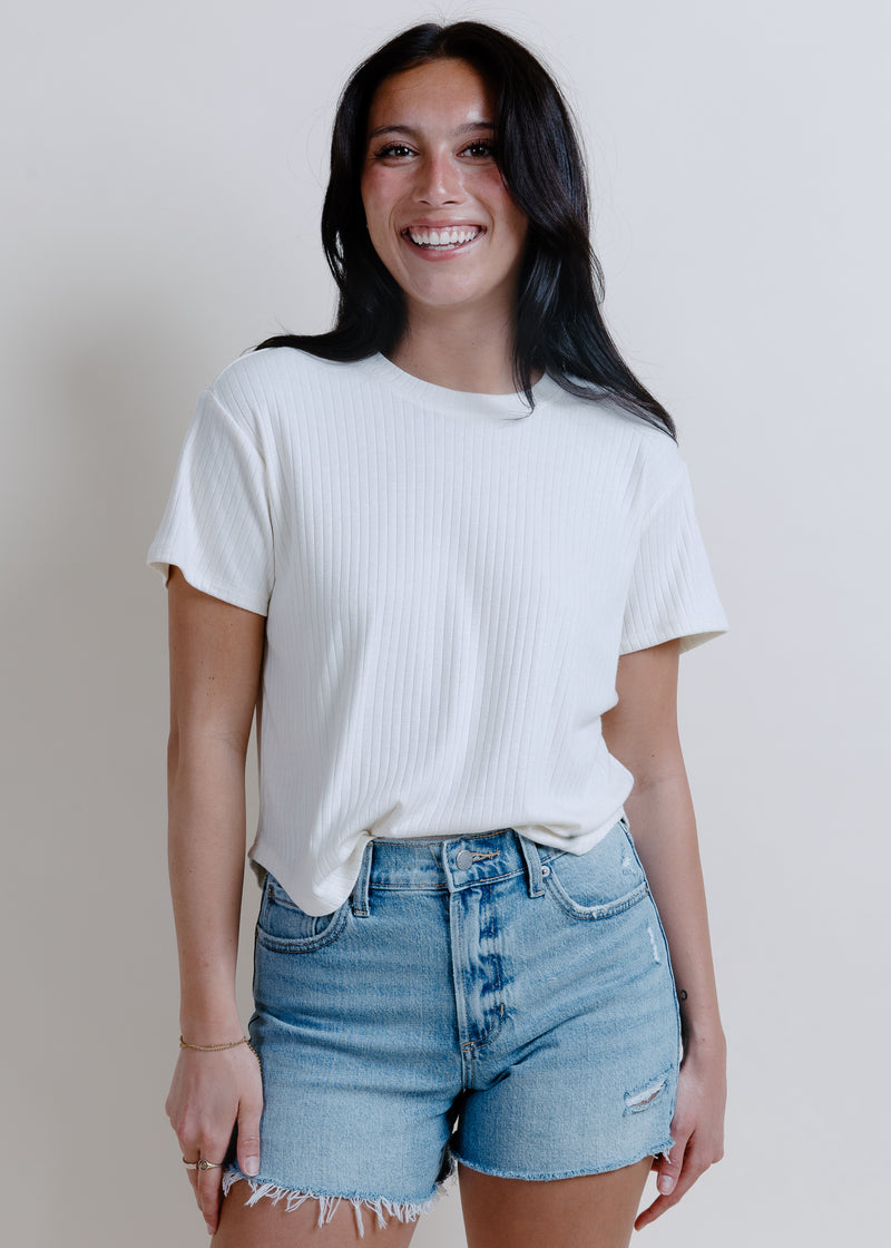 Leave It To Me Tee - Cream
