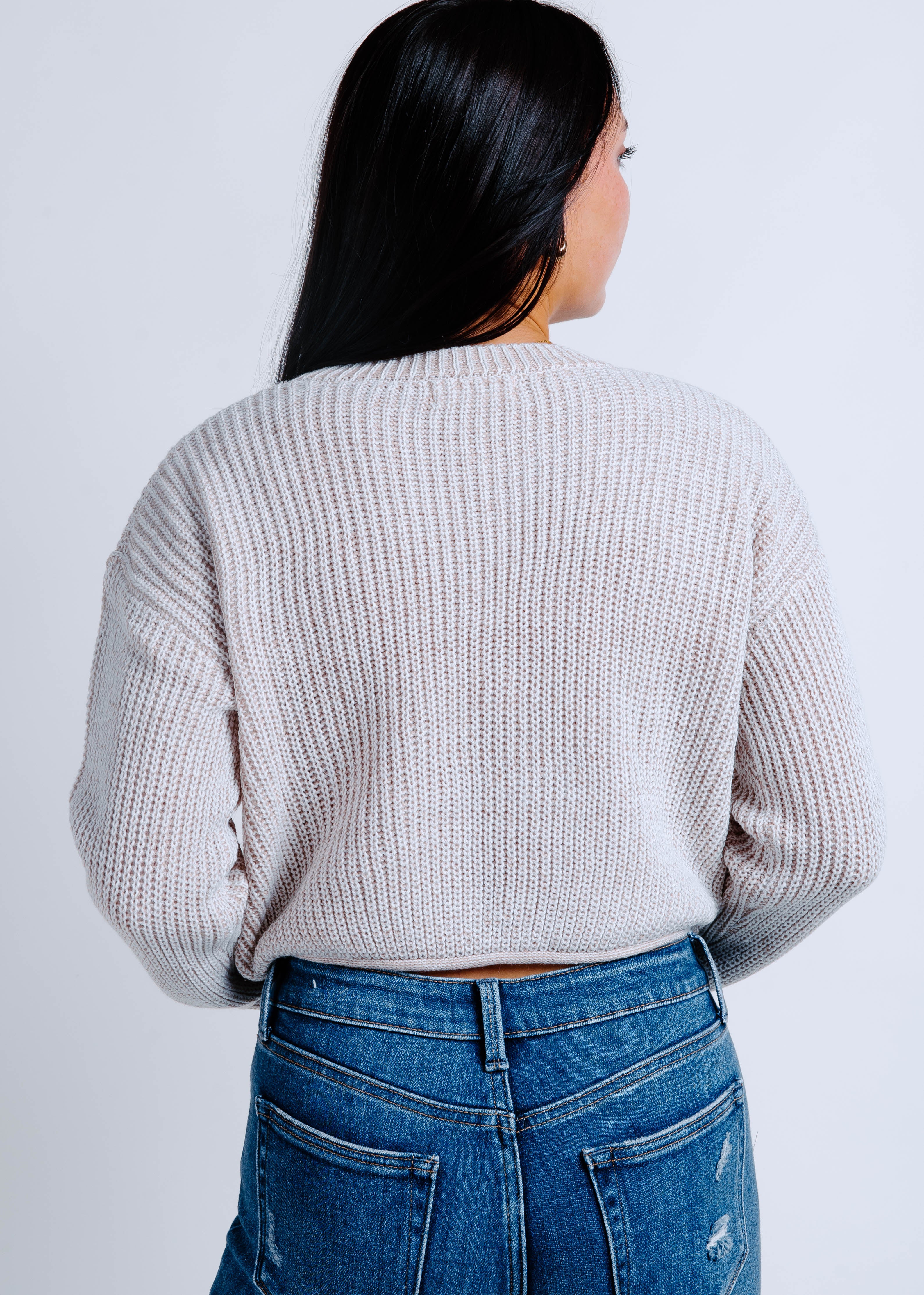 Lennie Knit Pullover - Light Taupe