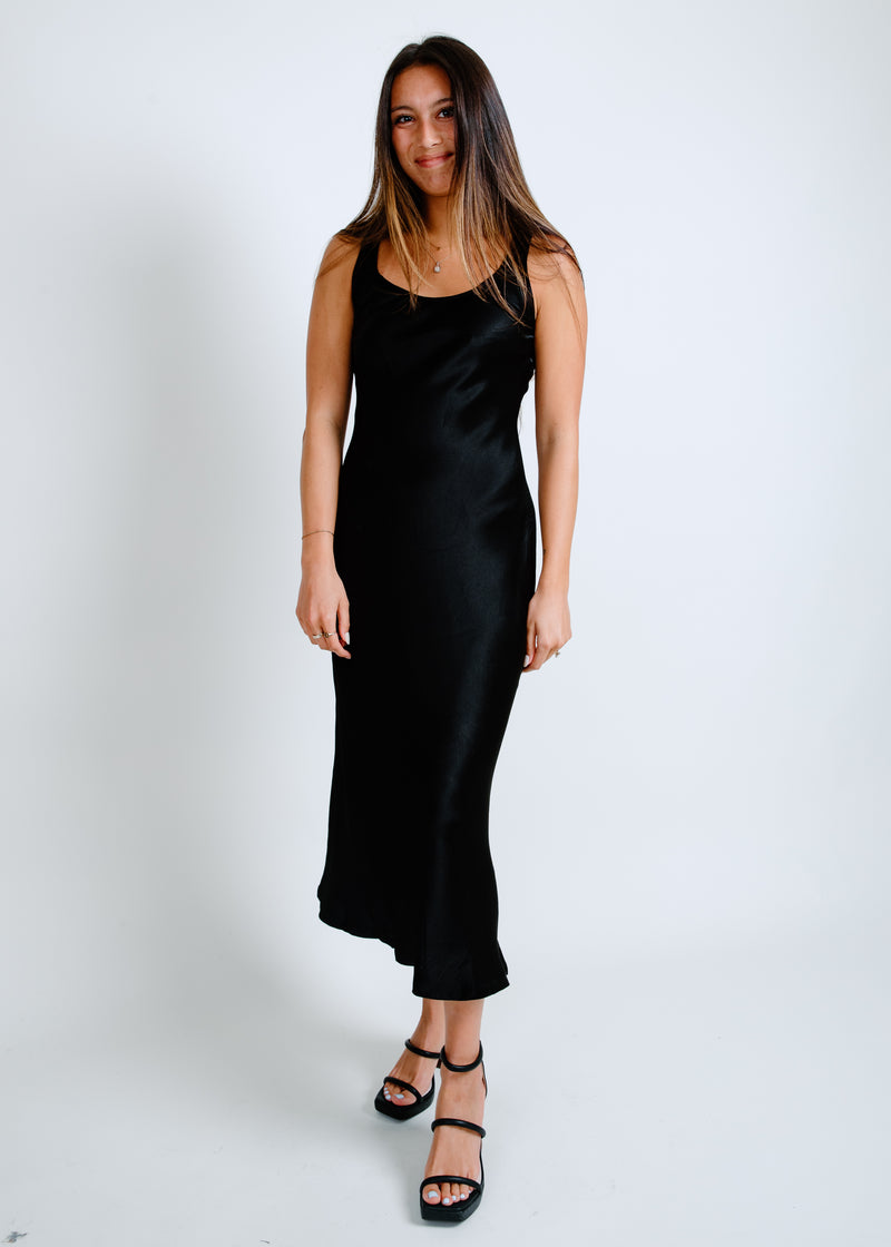 Lexy Maxi Black Dress