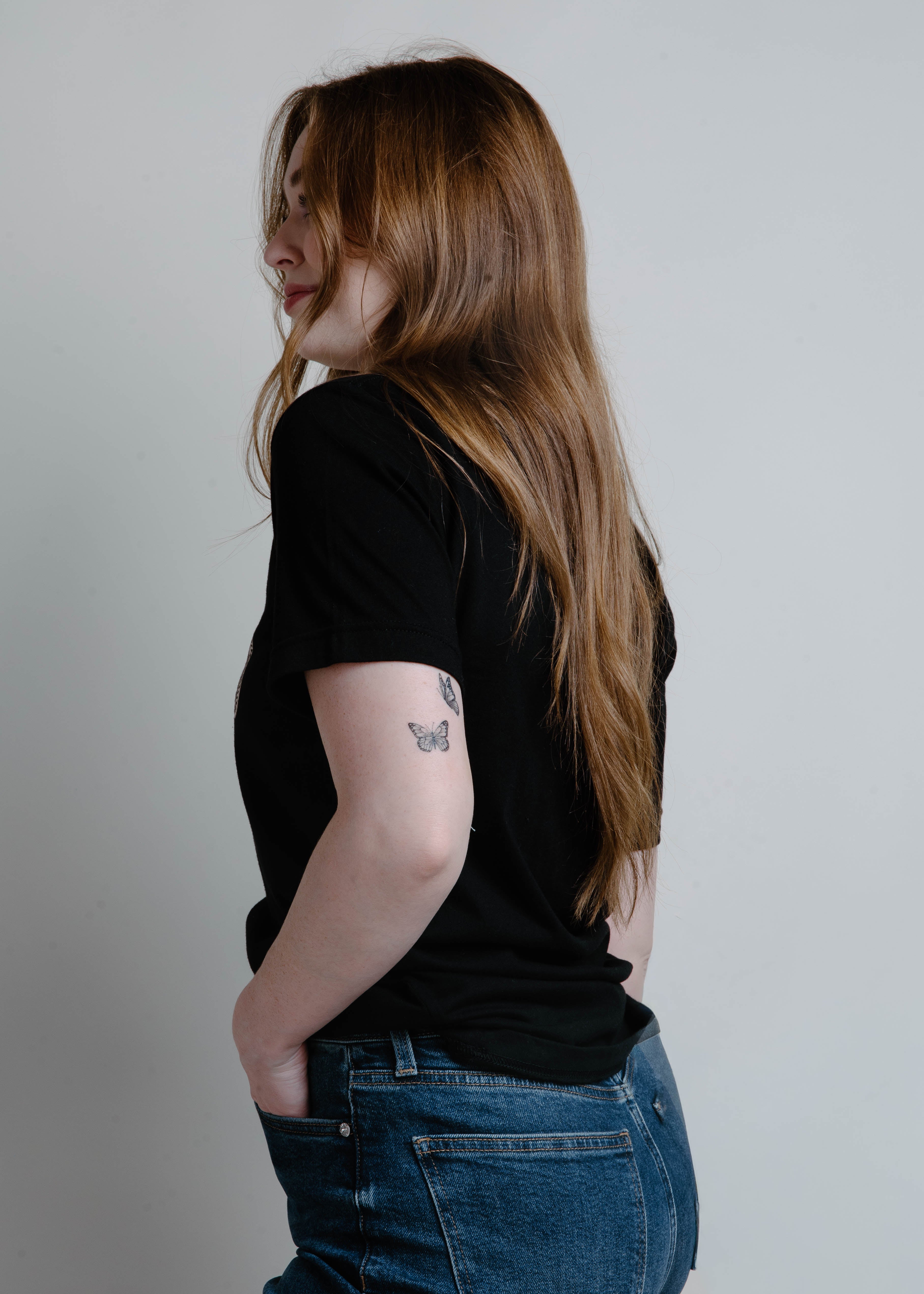 Long Live Cowgirls Graphic Tee - Black