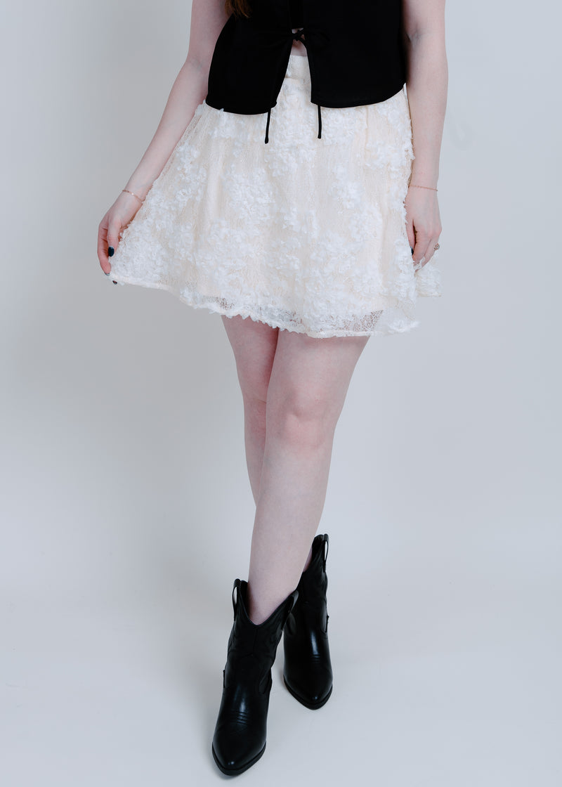 Lulu Floral Lace Skirt