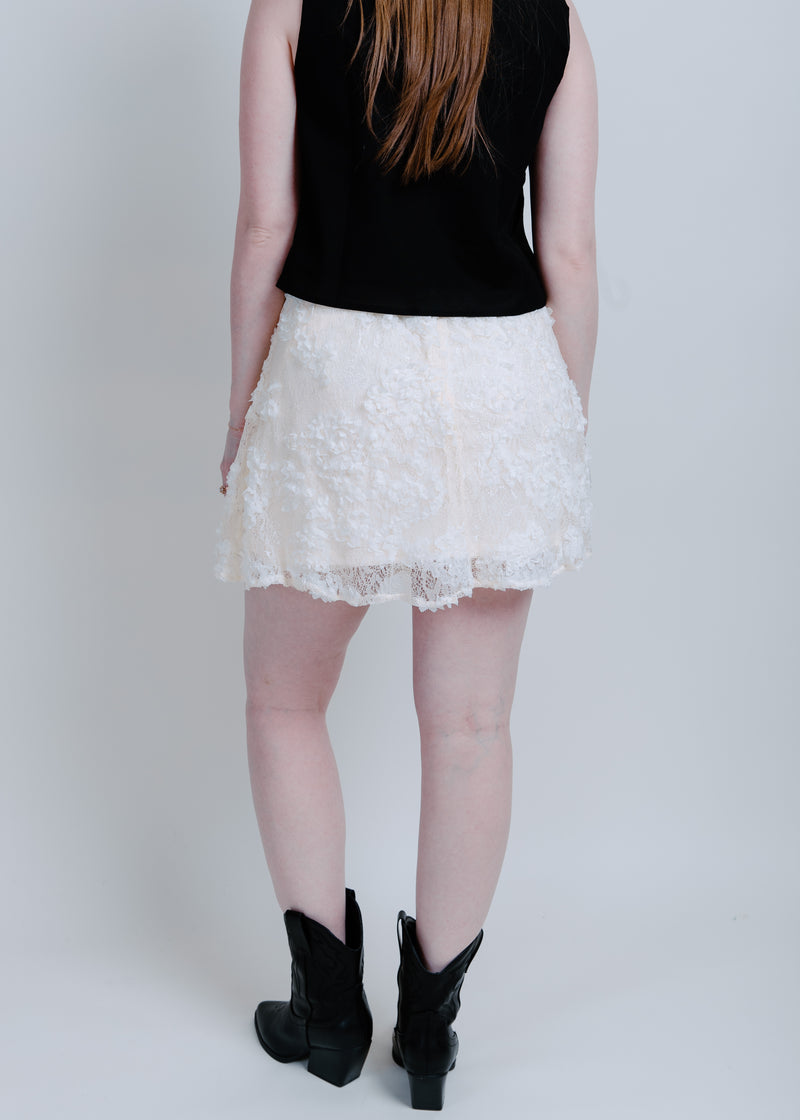 Lulu Floral Lace Skirt