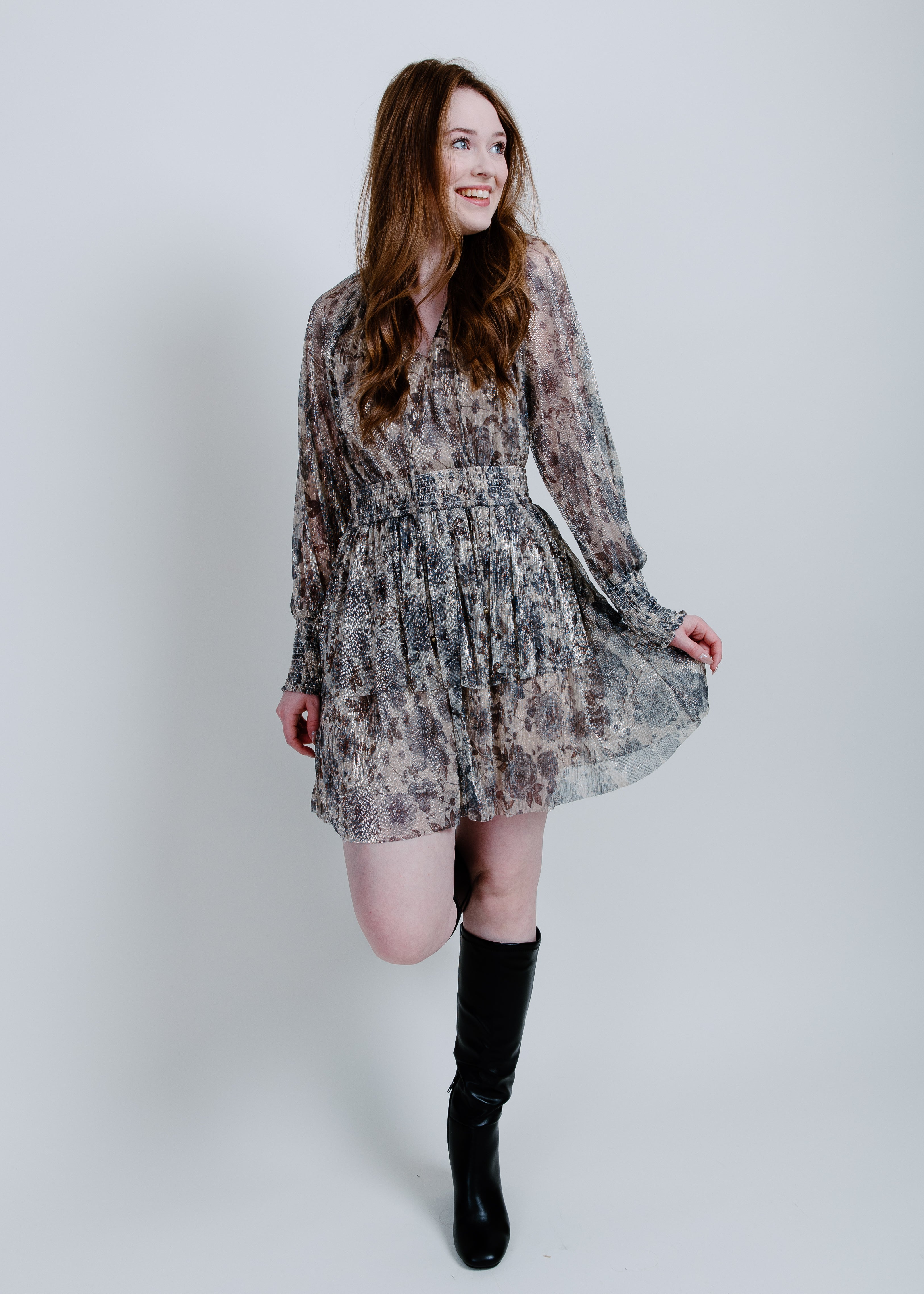 Luna Floral Mini Dress